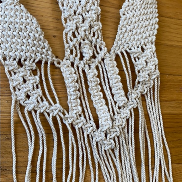 Large Macrame Tapestry Wall Hanging - Picture 2 of 8